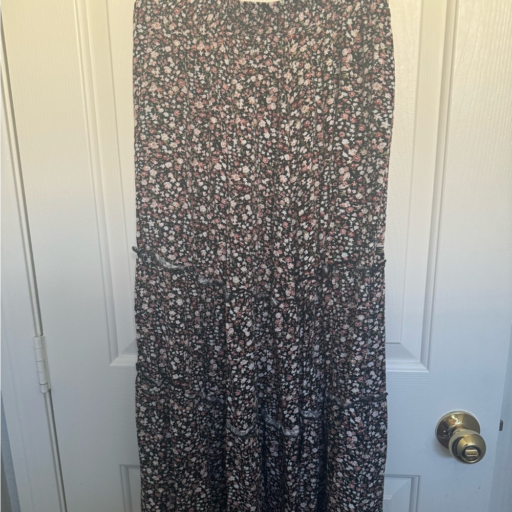 Shein Floral skirt